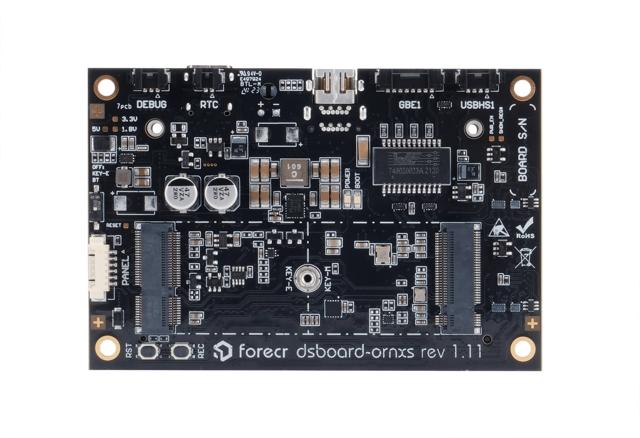 DSBOARD-ORNXS CANBus Interface Tutorial v1.11 - Forecr.io