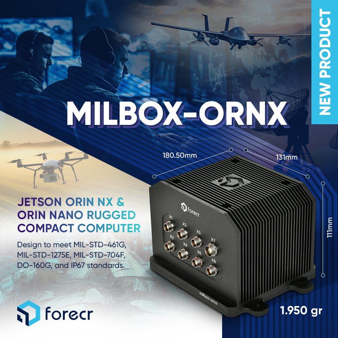 FORECR Unveils MILBOX-ORNX: A Military-Grade, Ultra-Compact AI Computing Powerhouse - Forecr.io