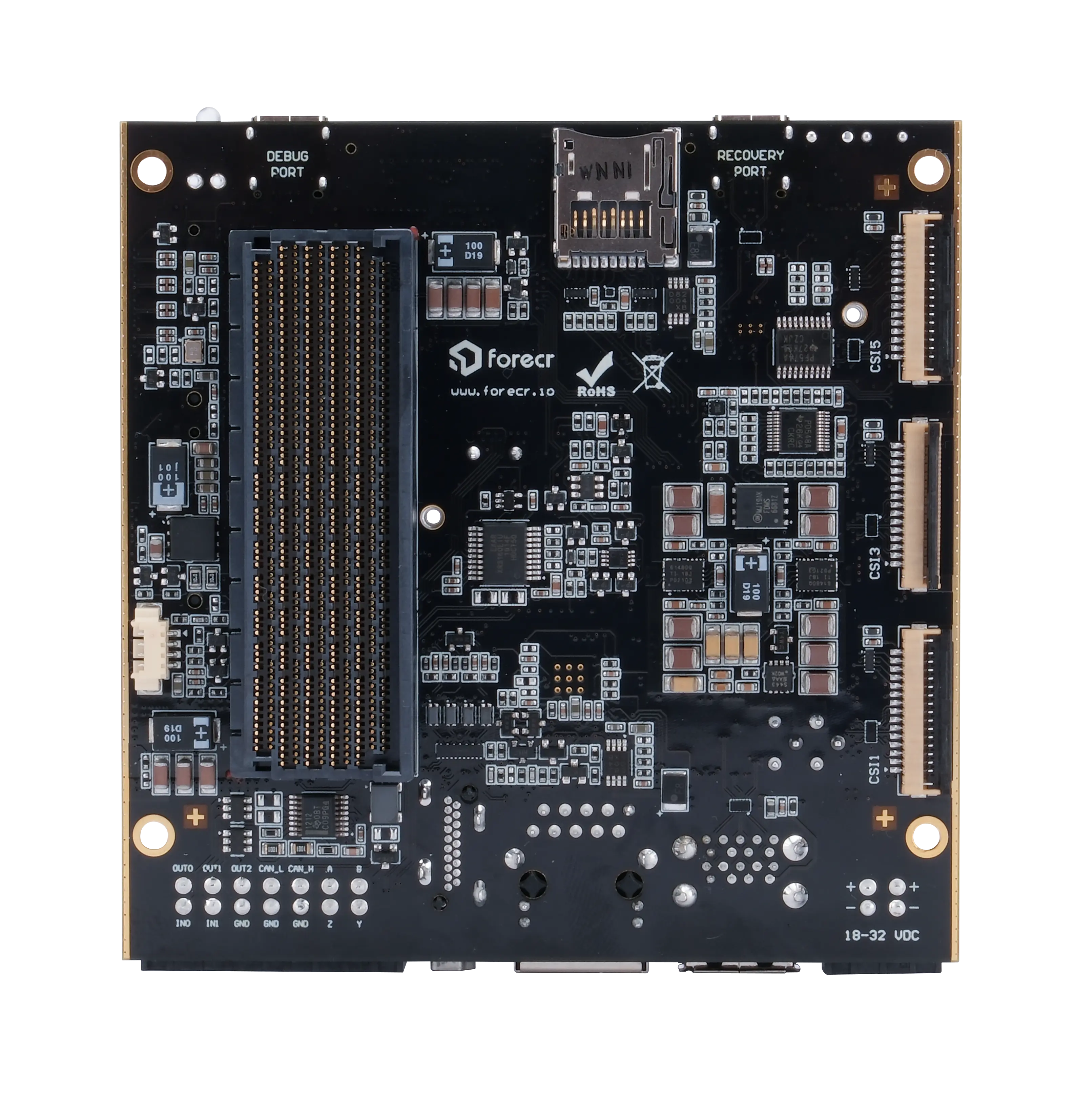 Jetson AGX Xavier™ Carrier Board - DSBOARD-XV2