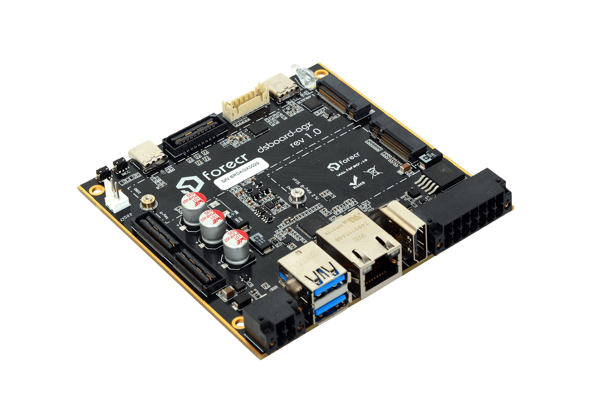 Jetson AGX Orin™ Carrier Board - DSBOARD - AGX - Forecr.io