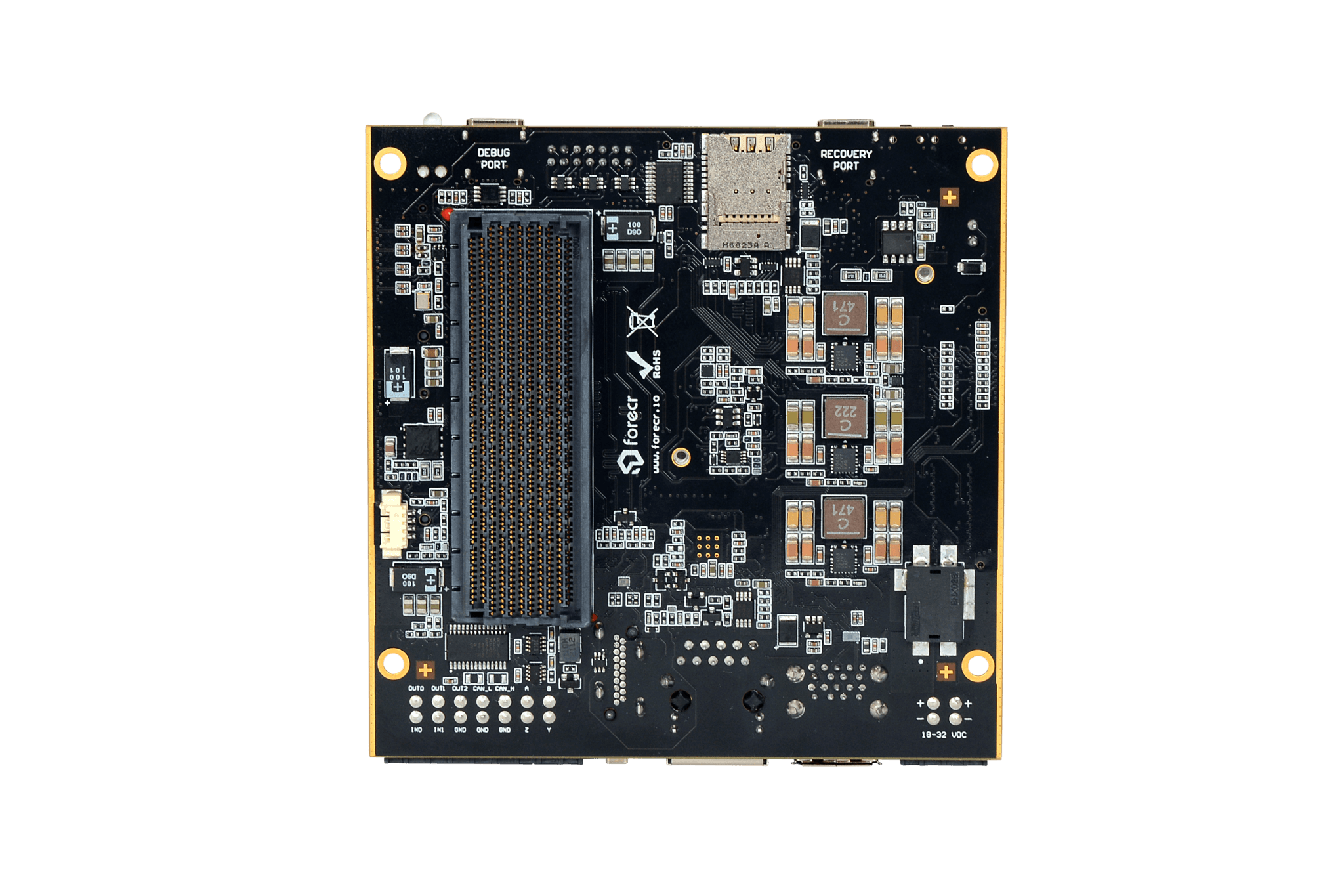 Jetson AGX Orin™ Carrier Board - DSBOARD - AGX - Forecr.io