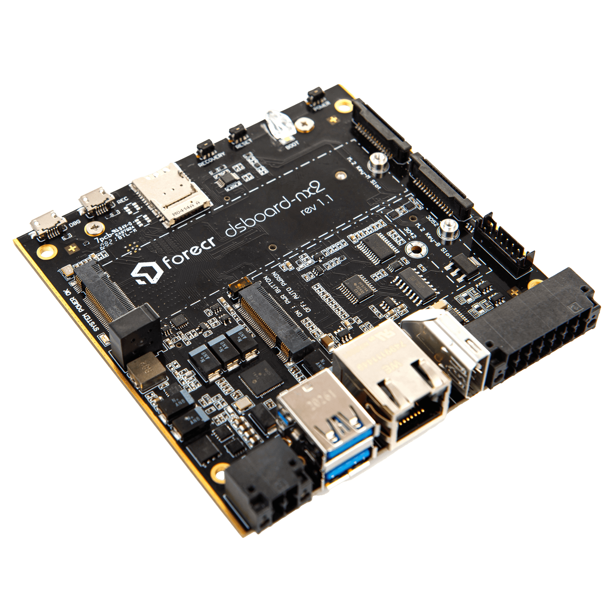 NVIDIA Jetson Nano™ & Jetson™ TX2 NX & Jetson Xavier™ NX Carrier Board - DSBOARD - NX2 - Forecr.io