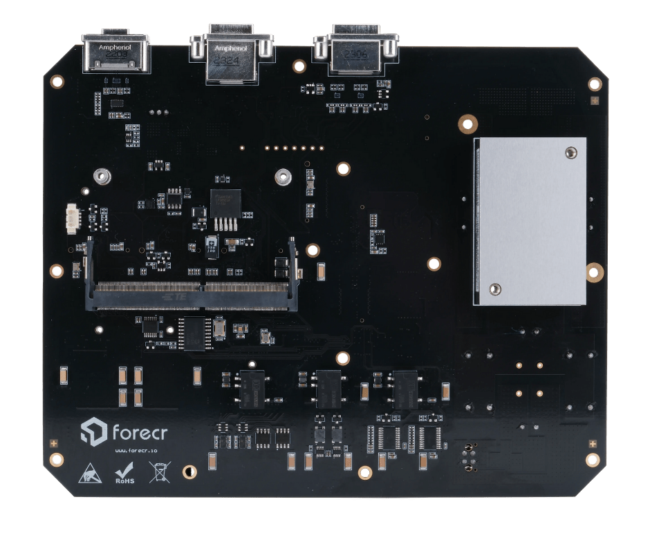 NVIDIA® Jetson Orin™ NX & Orin Nano Railway Grade Carrier Board - RAIBOARD - ORNX - Forecr.io